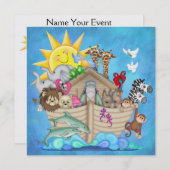 Invitation Arche de Noé - SRF (Devant / Derrière)