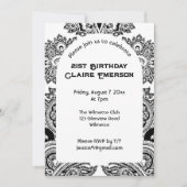 invitation arche de Paisley (Devant)