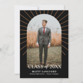 Invitation Arche de photos de la soirée de remise des diplôme (Devant)