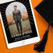 Invitation Arche de photos pour la soirée de remise des diplô