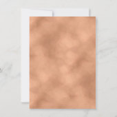 Invitation Arche en rose gold Taco 'bout Love Shower Bohème p (Dos)
