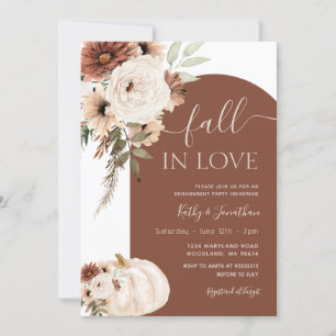 Invitation Arche en terre cuite Fleur Pomme de terre Boho Tom