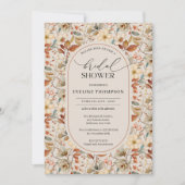 Invitation Arche fleur sauvage de chute d'ivoire neutre en aq (Devant)
