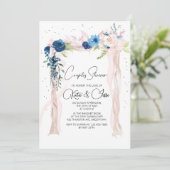 Invitation Arche Florale Bourguignonne Couples Shower (Debout devant)