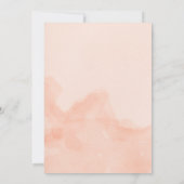 Invitation Arche florale de Fête des mariées blanchie à l'eau (Dos)