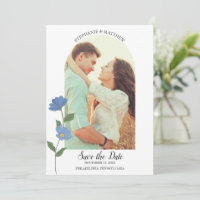 Arche florale en forme d'arc Enregistrer la date