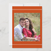 Invitation Arche florale en terre cuite Enregistrer la date P (Dos)