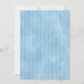 Invitation Arche multicolore Noah's Ark Boys 1er anniversaire (Dos)