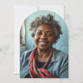 Invitation Arche photo pour la retraite des infirmières (Dos)