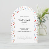 Invitation Arche photo pour la retraite des infirmières (Debout devant)