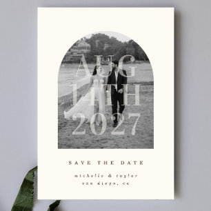 Invitation Arche romantique