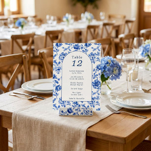 Invitation Arche vintage rangement tableau de sièges fleuris