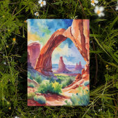 Invitation Arches Parc National Utah Watercolor