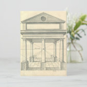 Invitation Architecture Ancienne, Portique Romain avec Colonn (Debout devant)