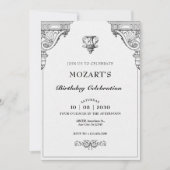 Invitation Architecture Renaissance simple élégante  (Devant)