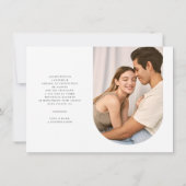 Invitation Arco Boho Invitación de Boda Elegante (Dos)