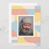 Invitation Arcs rétro (Devant / Derrière)