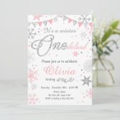 Invitation Argent de rose d'invitation d'anniversaire (Debout devant)