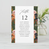 Invitation Argent Rustique, Graine pourpre Tableau Numéro de (Debout devant)