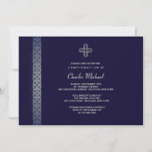 Invitation argentée d'équilibre (Devant)