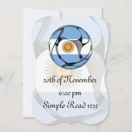 Invitation Argentine #1 (Dos)