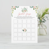 Invitation ARIA Tea Party Fête des mariées Bingo Jeu (Debout devant)