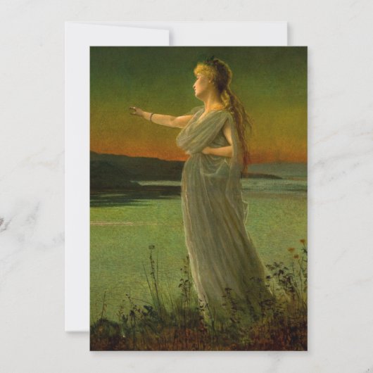 Invitation Ariadne à Naxos John Atkinson Grimshaw (Devant)