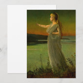 Invitation Ariadne à Naxos John Atkinson Grimshaw (Devant / Derrière)