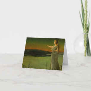 Invitation Ariane à Naxos John Atkinson Grimshaw