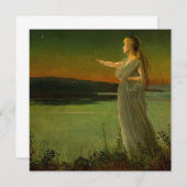 Invitation Ariane à Naxos John Atkinson Grimshaw (Devant / Derrière)