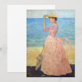 Invitation Aristide Maillol - Femme à l'ombrelle (Devant / Derrière)