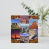 Invitation Arizona Desert Collage (Debout devant)