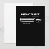 Invitation Arme À Feu Enthousiaste Sniper Shotgun Rifle G (Devant / Derrière)