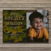 Invitation Armée - Militaire - Soldat - Jour d'anniversaire a