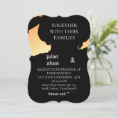 Invitation armée uniforme armée de l'air (Debout devant)