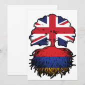 Invitation Arménie Royaume-Uni Royaume-Uni d'Arménie (Devant / Derrière)