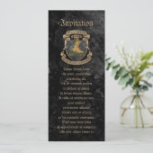 Invitation Armoiries de Montresor (Debout devant)