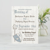 Invitation Armoiries Mariages Renaissance (Debout devant)