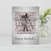 Invitation Armure d'invitation de Dieu (Debout devant)