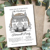 Invitation Arrêter Par Cats Fête d'adieu