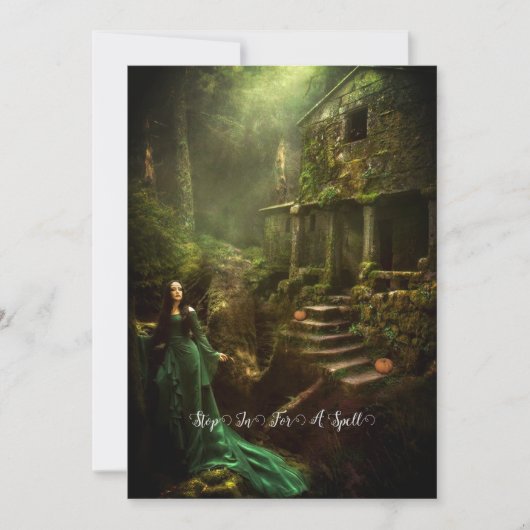 Invitation Arrêter pour un sort (Devant)