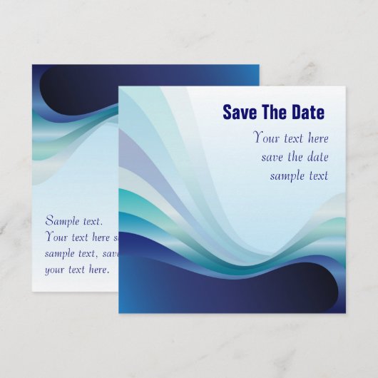 Invitation arrière - plan Abstraite (Devant / Derrière)