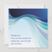 Invitation arrière - plan Abstraite (Dos)