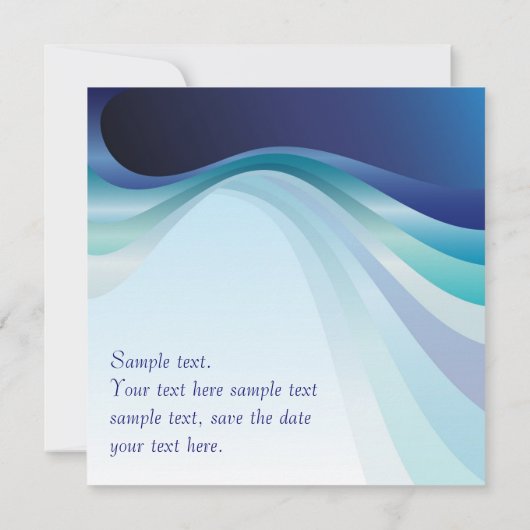 Invitation arrière - plan Abstraite (Dos)