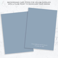 Arrière - plan Bleu Dusty Chic Pour Superposition