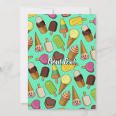 Invitation Arrière - plan de glace (Devant)