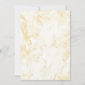 Invitation Arrière - plan de la célébration de la graduation (Dos)