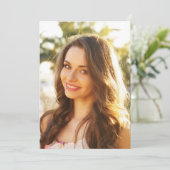 Invitation Arrière - plan De Photo De Graduation Pour Superpo (Debout devant)