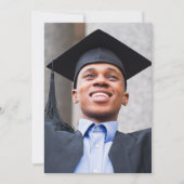 Invitation Arrière - plan De Photo De Graduation Pour Superpo (Devant)