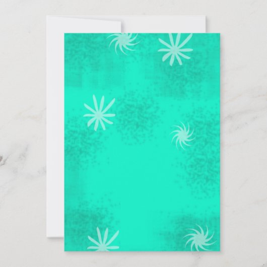 Invitation Arrière - plan de style des années 50 (Devant)